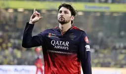 RCB के टिम डेविड को अंपायर से बदसलूकी करना पड़ा भारी, लगा 1 मैच का बैन... खोनी पड़ा आधी मैच फीस