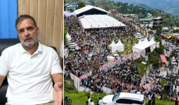 खराब मौसम ने डाला खलल: अल्मोड़ा में राहुल गांधी ने की वर्चुअल सभा, कहा-मोदी चला रहे उत्तराखंड और अमेरिका केंद्र