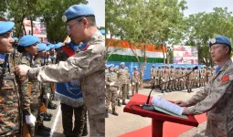 दक्षिण सूडान में भारतीय सेना को मिला सर्वोच्च सम्मान,  UN ने 53 महिला सैनिकों सहित 565 जवानों को नवाजा