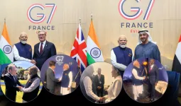 G7 Summit: ग्लोबल लीडर्स के साथ पीएम मोदी की बैठक, ब्रिटेन, यूएई, जापान और मिस्र के राष्ट्राध्यक्षों से मिलाया हाथ, कई मुद्दों पर हुई बात