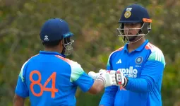  IND A vs AFG A:  भारत ए का बोर्ड पर विशाल स्कोर, अफगानिस्तान ए के सामने जीत के लिए 350 रन की चुनौती