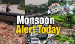 Monsoon Live Updates: लखनऊ में मानसून का जोरदार आगाज... आधे शहर में जलभराव से आफत, तो खेतों में छाई रौनक