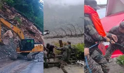  मलबे में तब्दील हुईं उत्तराखंड की 120 सड़कें,  यमुनोत्री हाईवे बंद होने से फंसे 100 श्रद्धालु, जान जोखिम में डाल रस्सी के सहारे किया रेस्क्यू