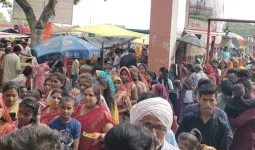 बुढ़वा मंगलवार :   जौनपुर के मंदिरों में उमड़ी श्रद्धालुओं की भीड़, जय श्री राम के जयघोष से गूंजा परिसर