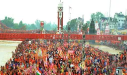 Haridwar Kanwar Yatra : अंतिम चरण में पहुंची कांवड़ यात्रा, हरिद्वार में उमड़ा आस्था का सैलाब