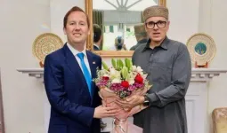 अमेरिकी राजदूत सर्जियो गोर ने CM उमर अब्दुल्ला से की मुलाकात,  जम्मू-कश्मीर को बताया भारत का अहम हिस्सा