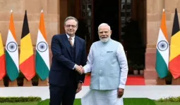 बेल्जियम PM बार्ट डी वेवर का भारत दौरा,  हैदराबाद हाउस में प्रधानमंत्री मोदी से मुलाकात; MoU पर समझौता