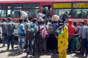 लखनऊ: लॉकडाउन के दौरान श्रमिकों के बसों से रवानगी पर फिल्म तैयार