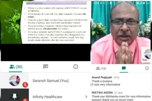 बरेली: वेबिनार के माध्यम से दी कोरोना से बचाव की जानकारी