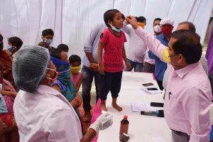 बच्चों को विटामिन-ए की खुराक पिला शुरू हुआ स्वास्थ्य पोषण माह