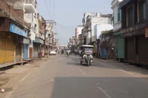 बरेली: साप्ताहिक बंदी शुरू, बंद रहा श्यामगंज का पूरा बाजार