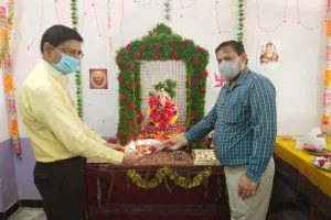 बरेली: वंदना कर गणपति बप्पा को किया विदा