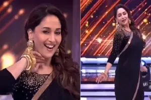 माधुरी ने ब्लैक साड़ी में ‘धक धक करने लगा’ सॉन्ग पर किया जबरदस्त डांस, वीडियो वायरल