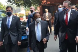 एनएसए अजित डोभाल से मिले अमेरिकी विदेश और रक्षा मंत्री