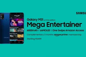 भारत में सैमसंग ने एमेजॉन के साथ मिलकर गैलेक्सी एम31 किया लॉन्च
