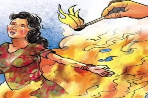 जलालाबाद: पत्नी और ससुरालियों के साथ मिलकर बेटे ने मां को जिंदा जलाया