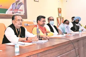 मुरादाबाद में राधामोहन सिंह बोले- देशवासियों को विकास पसंद है, तभी तो जीते बिहार