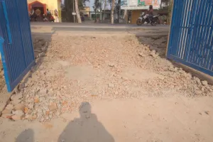 उन्नाव: बिछिया ब्लाक में मानक विहीन कार्यों का खेल, उच्च स्तरीय जांच की मांग 