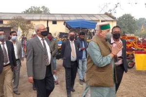 अयोध्या: कृषि मंत्री ने आचार्य नरेंद्र देव कृषि विश्वविद्यालय का किया निरीक्षण