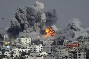 इजरायली वायु सेना ने गाजा पट्टी में हमास को बनाया निशाना