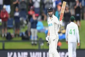 NZ v PAK : केन विलियमसन का दोहरा शतक, न्यूजीलैंड को 362 रन की बढ़त