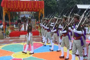 मुरादाबाद: यूपी पुलिस को मिले 218 दरोगा, पासिंग आउट परेड के बाद ग्रहण कराई शपथ