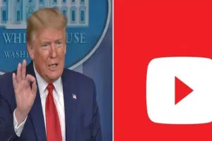 ट्रम्प का यूट्यूब एकाउन्ट अस्थाई रूप से निलंबित