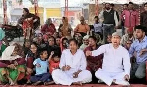 किच्छा: मंहगाई के खिलाफ महिलाओं का फूटा गुस्सा