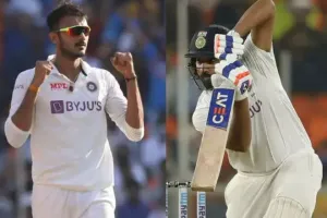 IND vs ENG: पहले दिन रहा भारत का जलवा, अक्षर के बाद रोहित ने दिखाया दम