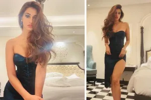 दिशा पाटनी ने इस अंदाज में शेयर की तस्वीर, लिखा- मैंने खुद का मेकअप किया और बाल संवारे