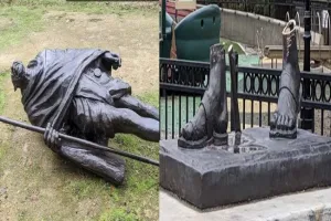 व्हाइट हाउस ने की महात्मा गांधी की प्रतिमा को तोड़ने की निंदा, कहा- हम घटना को लेकर चिंतित