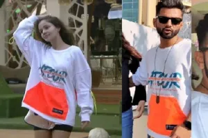 रुबीना दिलैक जैसा स्वेटशर्ट पहनने पर ट्रोल हुए राहुल वैद्य, यूजर्स ने पूछा- ‘उधार ली है या चुराई है?