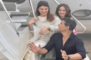 फिल्म ‘राम सेतु’ की शूटिंग के लिए अयोध्या रवाना हुए अक्षय कुमार, शेयर की तस्वीर