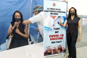 हेमा मालिनी ने लगवाया कोरोना का टीका, ट्वीट कर कही ये बात…