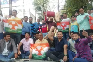 हल्द्वानी: महंगाई के विरोध में युवा कांग्रेस ने किया प्रदर्शन