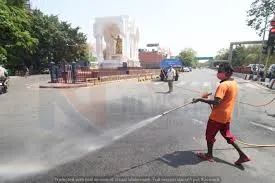 गरमपानी: बढ़ते संक्रमण से रोकथाम को क्षेत्र में सैनेटाइजर कराने की मांग 