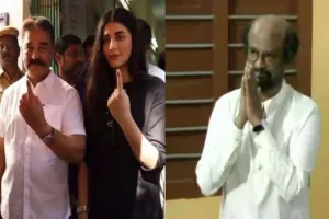 रजनीकांत, कमल हासन और तमिलिसाई ने किया मतदान