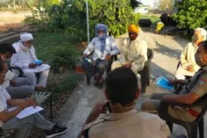 हल्द्वानी: नैनीताल पुलिस ने 121 वरिष्ठ नागरिकों का जाना हालचाल