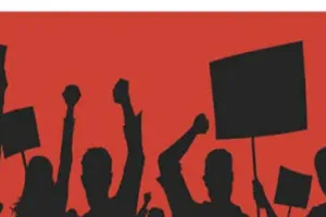 बाजपुर: 20 गांवों की भूमि को लेकर सपा ने शुरु किया अनशन