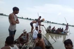 लखीमपुर-खीरी: बाढ़ में बहे युवक का तीसरे दिन शव मिला