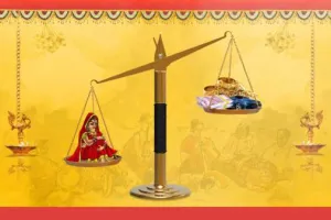 कन्या अपने घर आंगन में मातृशक्ति प्रतिबिंब रही… अब दहेज दानव के चलते बोझ बनी अभिशप्त हुई