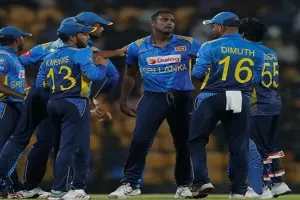 श्रीलंका को लगा एक और झटका, धीमे ओवर रेट के लिए भरना पड़ेगा जुर्माना, एक अंक भी कटा