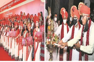 मुरादाबाद : उप मुख्यमंत्री डॉ. दिनेश शर्मा ने 7935 मेधावियों को बांटी डिग्री और उपाधि, समारोह में बिखरी अनुपम छटा