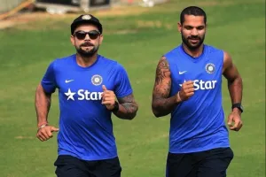 आईसीसी वनडे रैंकिंग में शिखर धवन दो पायदान के फायदे से 16वें स्थान पर, कोहली दूसरे स्थान पर कायम