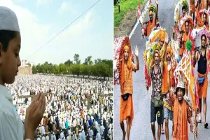 बकरीद में सामूहिक नमाज़ पर रोक, सावन में मंदिरों में पूजा करने पर भी रहेगी पाबंदी