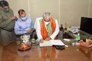 अश्विनी कुमार चौबे ने पर्यावरण, वन एवं जलवायु परिवर्तन मंत्रालय के राज्य मंत्री के रूप में संभाला कार्यभार