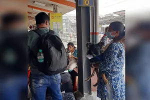 बरेली: टिकट के साथ जंक्शन पहुंचा कुत्ता पर टीटीई ने रोका