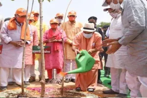यूपी सरकार ने पर्यावरण को बचाने में बनाया रिकार्ड, 5 साल में लगाए 100 करोड़ पेड़