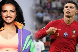 फुटबॉल में ‘क्रिस्टियानो रोनाल्डो’ की उपलब्धियों से अभिभूत हैं पीवी सिंधु