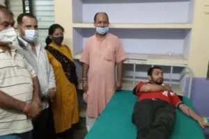 नैनीताल: ज्योलीकोट में 21 लोगों ने किया रक्तदान